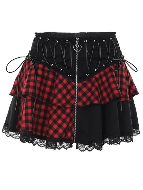 cutiekill-y2k-black-red-mix-up-gothic-skirt-ah0768-3
